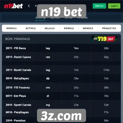 Bônus e promoções disponíveis no n19 bet